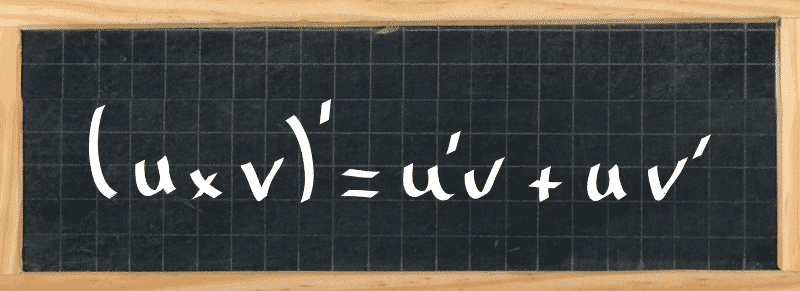 Dérivée d'une multiplication de fonctions