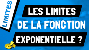 Que faut-il savoir sur les limites de la fonction exponentielle, e^x ?