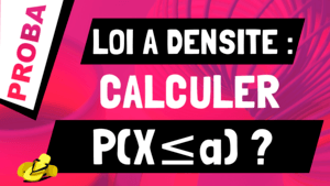 Comment calculer p(X