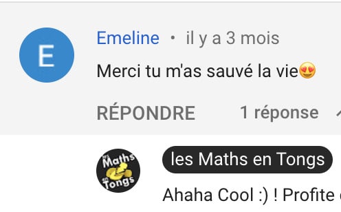 avis de Emeline sur les Maths en Tongs